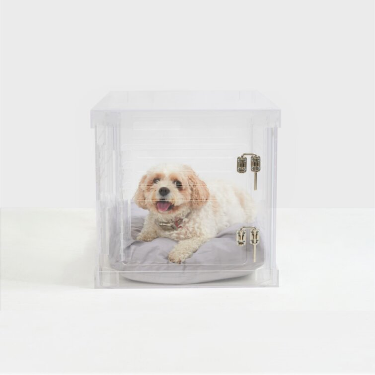 Acrylic dog hot sale crate